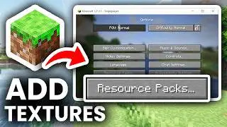 How To Install Texture Packs In Minecraft Java PC