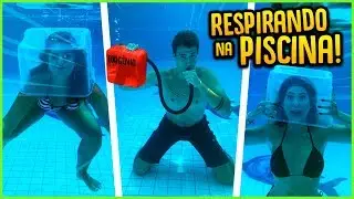ÚLTIMO A RESPIRAR NA PISCINA GANHA!! ( 5000 R$ ) [ REZENDE EVIL ]