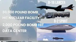 США применили бомбы GBU-43 MOAB, GBU-57 MOP и BLU-109 JDAM против иранского хранилища ядерных мат...