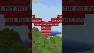 Minecraft Explosion #shorts  #minecraft