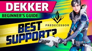 DEKKER Predecessor (РУКОВОДСТВО) &mdash; Лучший герой поддержки для дуэтной линии?