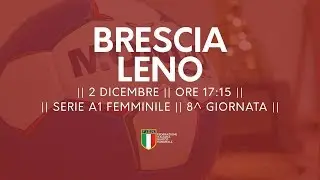 Serie A1F [8^]: Brescia - Leno 23-20