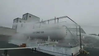 Testing of Fire Monitor For LPG Tank