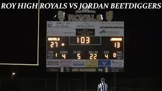 Roy Royals Highlights VS. Jordan Beetdiggers - Football