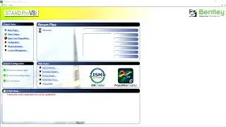 staad pro introduction#telugu#01#staadprov8i #staadprointelugu #staadprotutorial#staadpro #tutorial