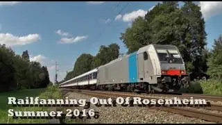 Trainspotting an der Maximilians- und Inntalbahn: &Ouml;BB Taurus, MRCE ES64F4, Railpool 186 u.a.