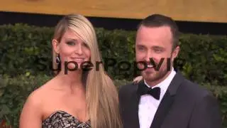 Aaron Paul and Lauren Parsekian at 19th Annual Screen Act...
