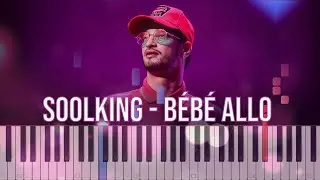 Soolking - Bebe Allo | Piano Tutorial Synthesia Cover