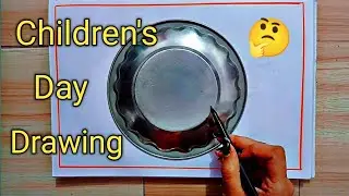 Children's Day Special Drawing |How to Draw Children's Day Poster | Happy Children's Day Drawing