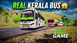 🚍 Real Kerala Bus Driving Gameplay on Mobile (TELUGU)