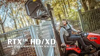 Snapper RTX&trade; HD/XD Lawn Tractors with High Dump Collector