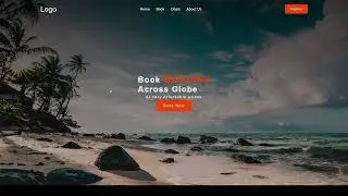 Create a simple Landing page with Parallax Scrolling using HTML & CSS | DebugByte