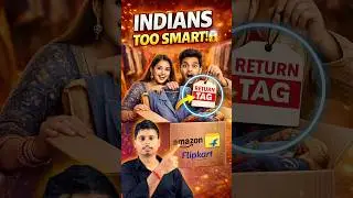 INDIANS TOO SMART 😱 | This Return Tag Changed Everything! | By Shivam Decode | #shorts |