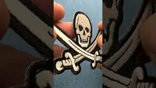 Skull Iron On Patch P3531