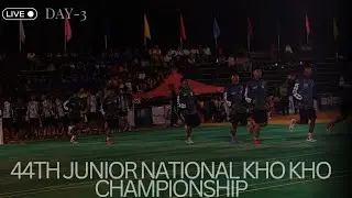 44th junior national kho kho championship KHO-KHO PAN INDIA broadcast DAY 3