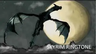 Skyrim Ringtone - Alduin is not happy and he's calling