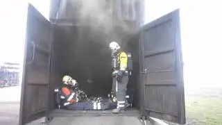 Flashover container risc maasvlakte