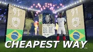 FIFA 18 - BASE ICON UPGRADE SBC CHEAPEST WAY! GUARANTEED ICON PACK!