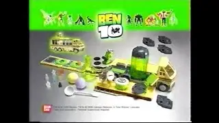 Ben 10 Alien Laboratory and Rust Bucket RV Playsets (Bandai) TV Commercial - 2006