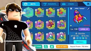 SUCCESS OR FAIL?! I UPGRADED THE NEW MYTHICAL PET SELKET in BOT CLASH (Roblox) UPDATE 5 Desert Ruins