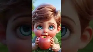 Cute baby eating apple #cutebaby #cute #baby #apple #eating #short #shorts #shortvideo