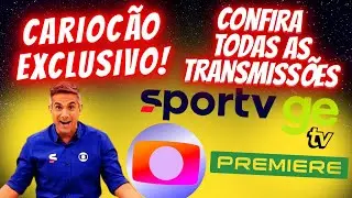 GRUPO GLOBO FICA COM A EXCLUSIVIDADE DO CARIOCA 2026 + TODAS AS TRANSMISSÕES DA TAÇA GUANABARA.