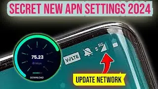 Update New Secret APN Settings for all Networks