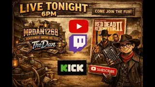 Red Dead Redemption 2 Live Stream &mdash; Story, Exploration & Wild Moments