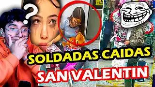 REACCI&Oacute;N a San Valent&iacute;n 2026... SOLDADAS CAIDAS 🧐