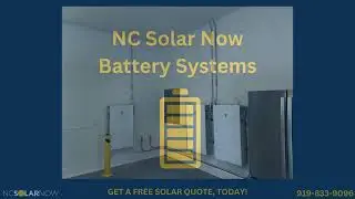 NC Solar Now- Battery Systems