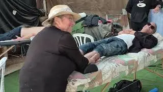 Event we did for IDF soldiers with PTSD on therapeutic horse farm