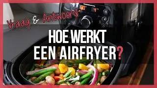 Hoe werkt een airfryer of hetelucht friteuse?