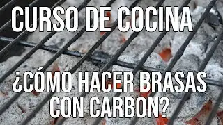 ¿Cómo hacer brasas con carbón?