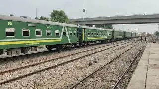 🌄 Pak Railway 🚂 Green 💚 line 🚆🚂 Havi Speed,,,