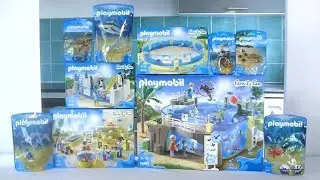 Unboxing Playmobil : L'aquarium (2017) – 9060, 9061, 9062, 9063, 9065, 9066, 9068... 9071