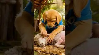 Cat Shaves a Sheep&hellip; But Dog Strikes Back! #catvsdog