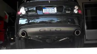 05 GTO with kooks headers and 4