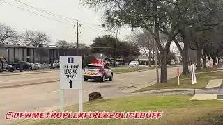 Arlington (TX) EMS Supervisor *NEW EXPLORER* Responding to a accident on highway 360