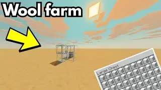 EASY Wool Farm In Minecraft! (Bedrock&Java) | Tutorial 
