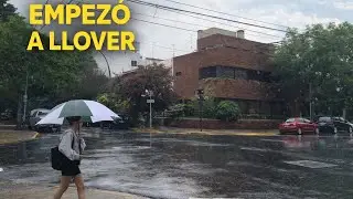 Barrio River y Av. Libertador: la caminata cambió con la lluvia | 4K #buenosaires #travel #argentina