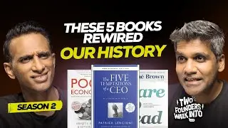 5 Books Every CEO and Leader Should Read | Leadership Lessons | Ajit & Satish | Podcast