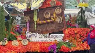 Treasure every moment, Rose Parade