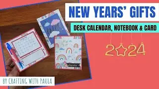 2024 Desk Calendar Kit (notebook and card)