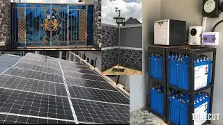 Cost Of Automatic Sliding Gates, 24Hrs Solar System, CCTV Camera & Electric Fence Wires In Edo State