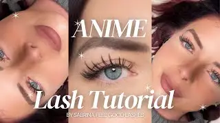 Anime Lash Tutorial | Pixie Anime Lash Mapping| Lash Artist | Lash Educator | Anime Lashes | Wispy