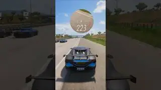 Bugatti Divo Top Speed 😎 💙🖤 |  #frozahorizon5 #gameplay #bugatti #bugattidivo #froza5