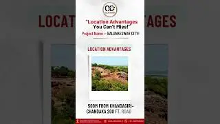 🏡 BDA Yellow Zone Plots | Balunkeswar City, Bhubaneswar || #shorts #plots #viral