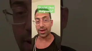 My totally uninformed opinion on Walgreens stock #stocks