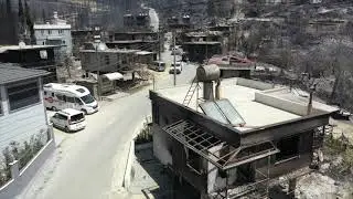 Drone Footage Captures Devastation From Wildfires in Southern Turkey