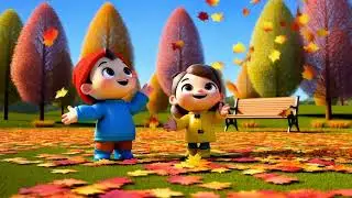 🍁 Fall Is Here | Kids Song About Autumn🎶